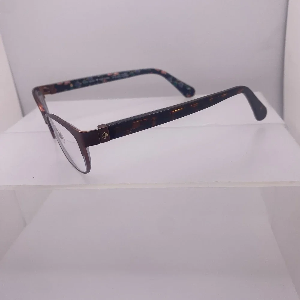 Kate Spade Eyeglasses Women FRAME ONLY Diandra 49-17-140 Burgundy Havana 752